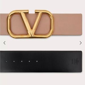 Valentino Oversized Reversible Belt